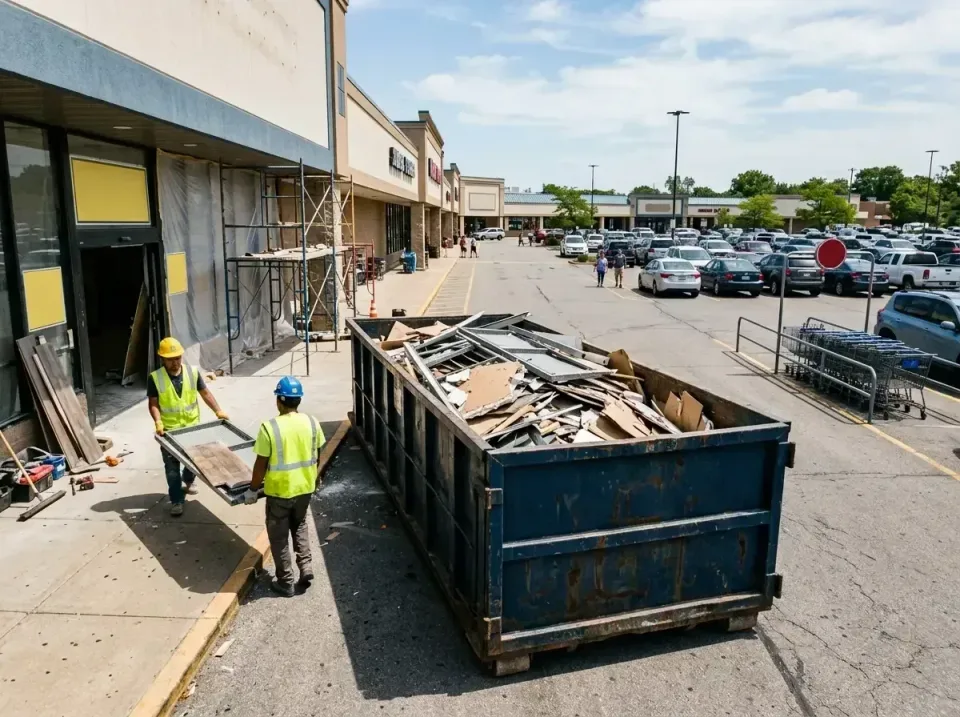 retail-store-renovation-debris-003 — frequently asked questions, Roll-off Dumpster Rentals in Horseshoe Bend, AR